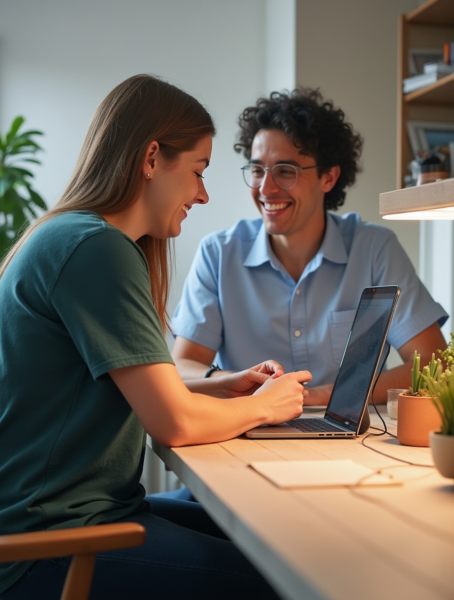 A welcoming image signifying communication and openness